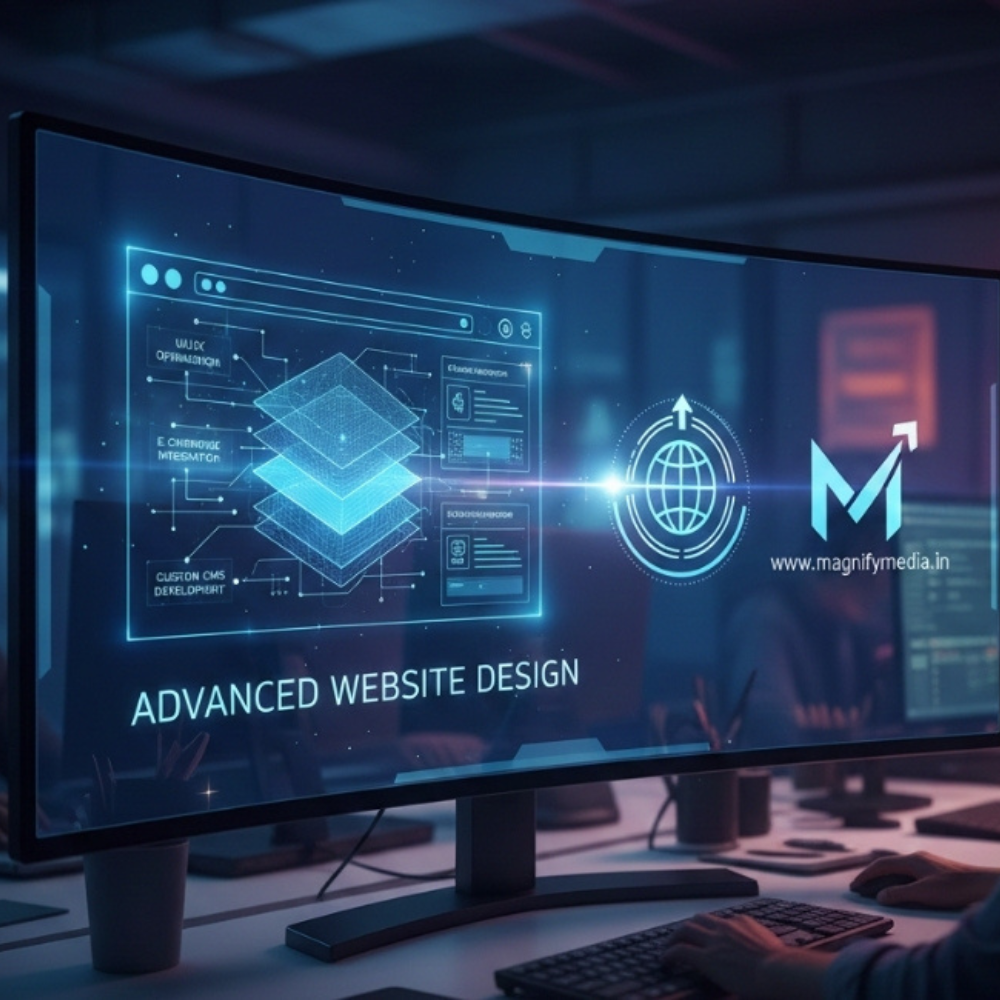 Custom Website Design & Development Services - Advanced website desiging