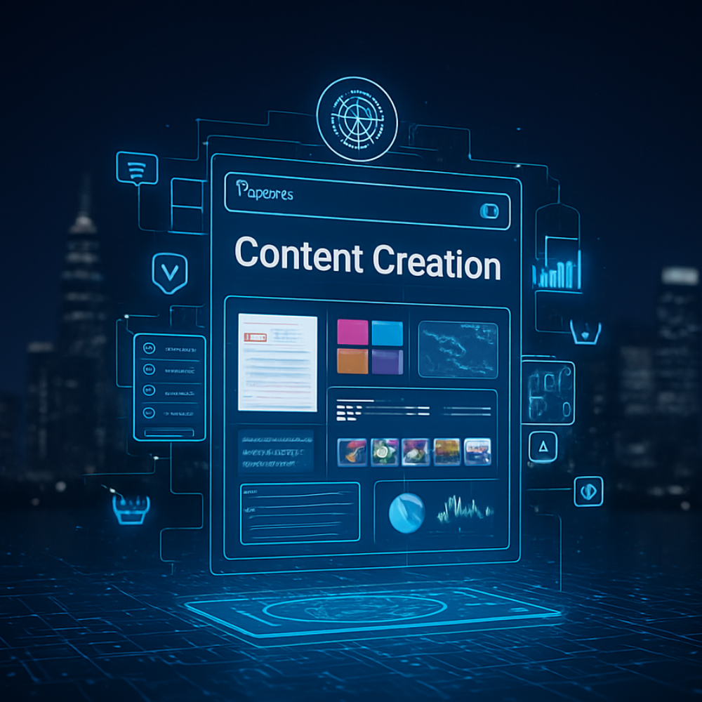 Custom Website Design & Development Services - Content Creation